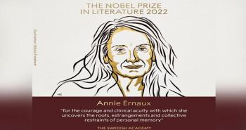 साहित्य का नोबेल पुरस्कार फ्रेंच लेखक ऐनी अर्नौक्स को दिया गया