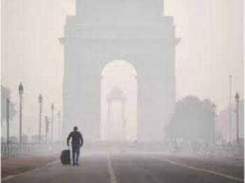 दिल्ली की वायु गुणवत्ता खराब श्रेणी में दर्ज 