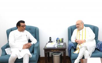राज ठाकरे ने केंद्रीय गृह मंत्री अमित शाह से की मुलाकात  