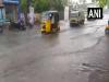 थंगाचीमादम में भारी बारिश के कारण शहर में सड़कों पर जलभराव