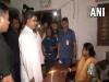 त्रिपुरा के मुख्यमंत्री माणिक साहा द्वारा बाढ़ राहत शिविर का दौरा