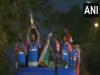 टीम इंडिया ने मुंबई में अपनी विजय परेड की शुरू 