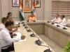 सीएम योगी ने मंत्रियों और अधिकारियों के साथ की बैठक 