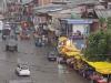 गांदरबल में हुई भारी बारिश और ओलावृष्टि 
