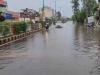 अंबाला में भारी बारिश के कारण हुआ जलभराव