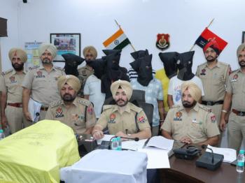  पंजाब भर में फर्जी दस्तावेजों के आधार पर  जमानतें कराने वाले एक गिरोह का भंडाफोड़