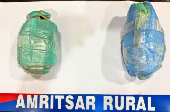 तरनतारन निवासी हरप्रीत सिंह से 2 और हैंड ग्रेनेड बरामद