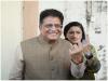 BMC चुनाव 2026: केंद्रीय मंत्री पीयूष गोयल ने परिवार के साथ डाला वोट  