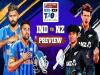 भारत और न्यूजीलैंड के बीच तीसरा टी20 मैच आज