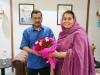 विधायक नरिंदर कौर भराज ने अरविंद केजरीवाल से मुलाकात की