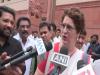 प्रियंका गांधी ने 'छात्रों की गूंज' कार्यक्रम के लिए जगह रद्द करने की आलोचना की