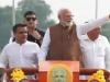 बनासकांठा, गुजरात में प्रधानमंत्री नरेंद्र मोदी ने रोड शो किया